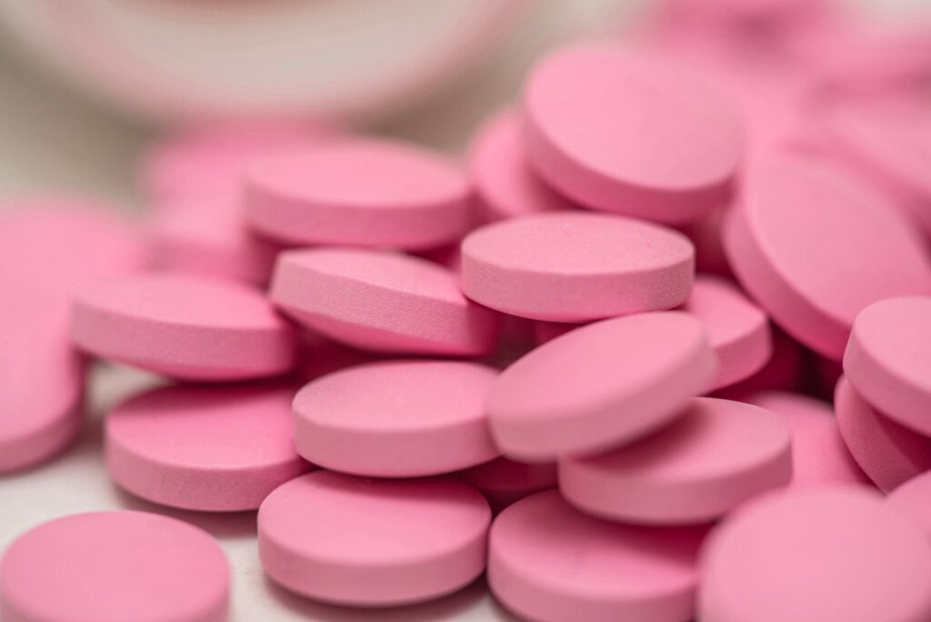 Pink pills